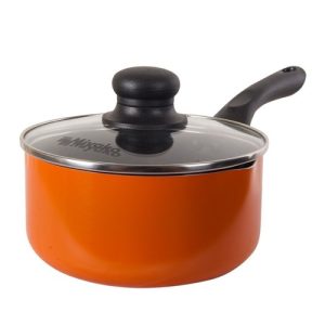 Miyako Micook Sauce Pan 18cm Tempered Glass Lid SP18A
